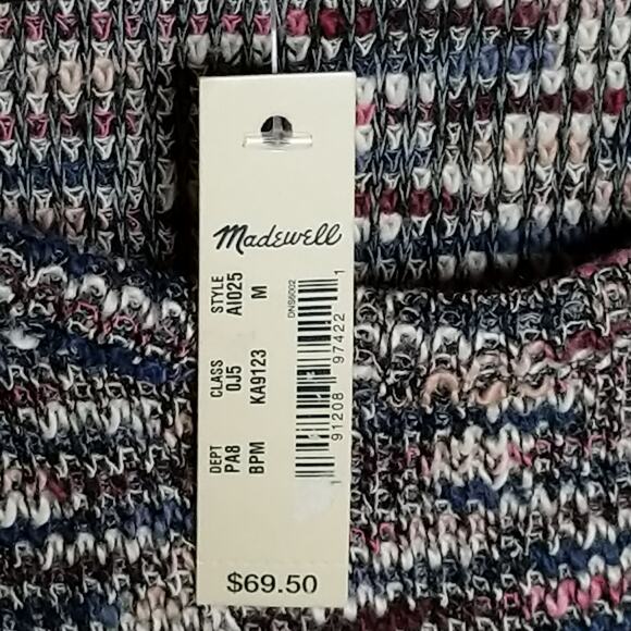 Madewell Multicolored Top/Sweater - Size M - NWT - Picture 10 of 10